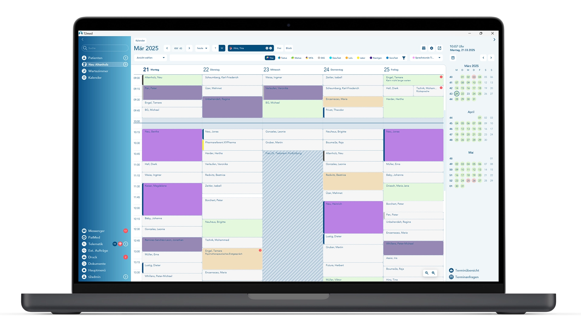 Kalender & Wartezimmer